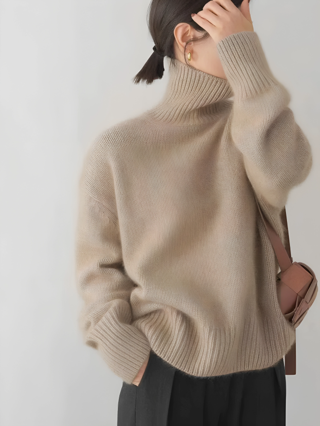 Elise | Maglione con Collo Alto da Donna