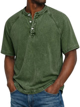 Felipe - Camicia vintage con bottoni per uomo