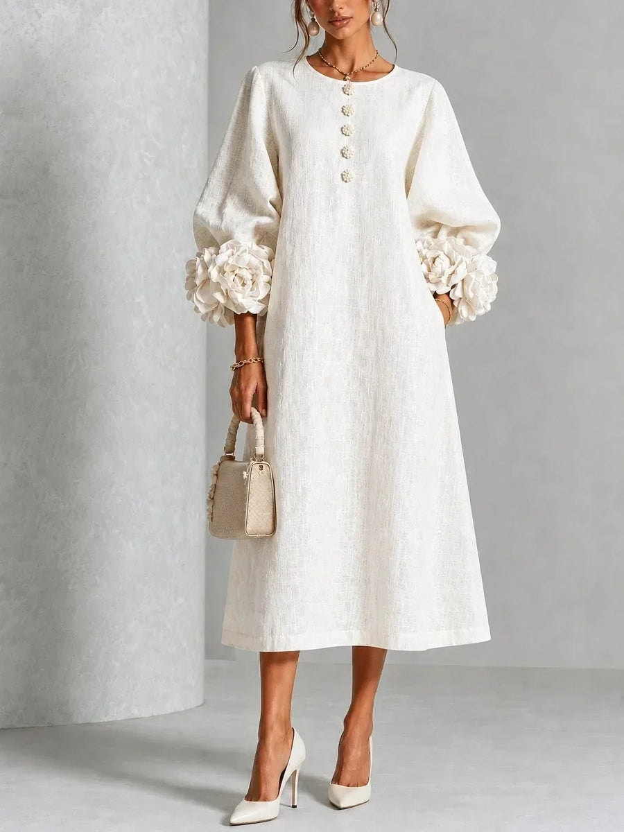 Rosalie | Vestito Floral Midi per Donna