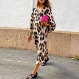 Lisa™ - Abito con stampa leopardata