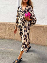 Lisa™ - Abito con stampa leopardata