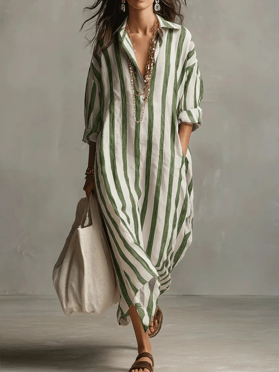 Pepa | Abito camisero lungo da donna