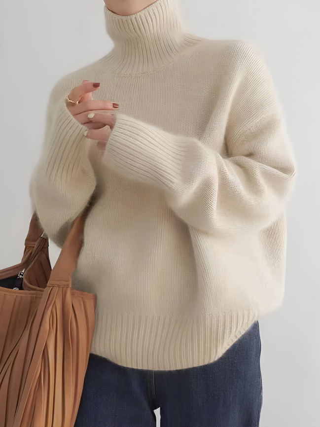 Elise | Maglione con Collo Alto da Donna