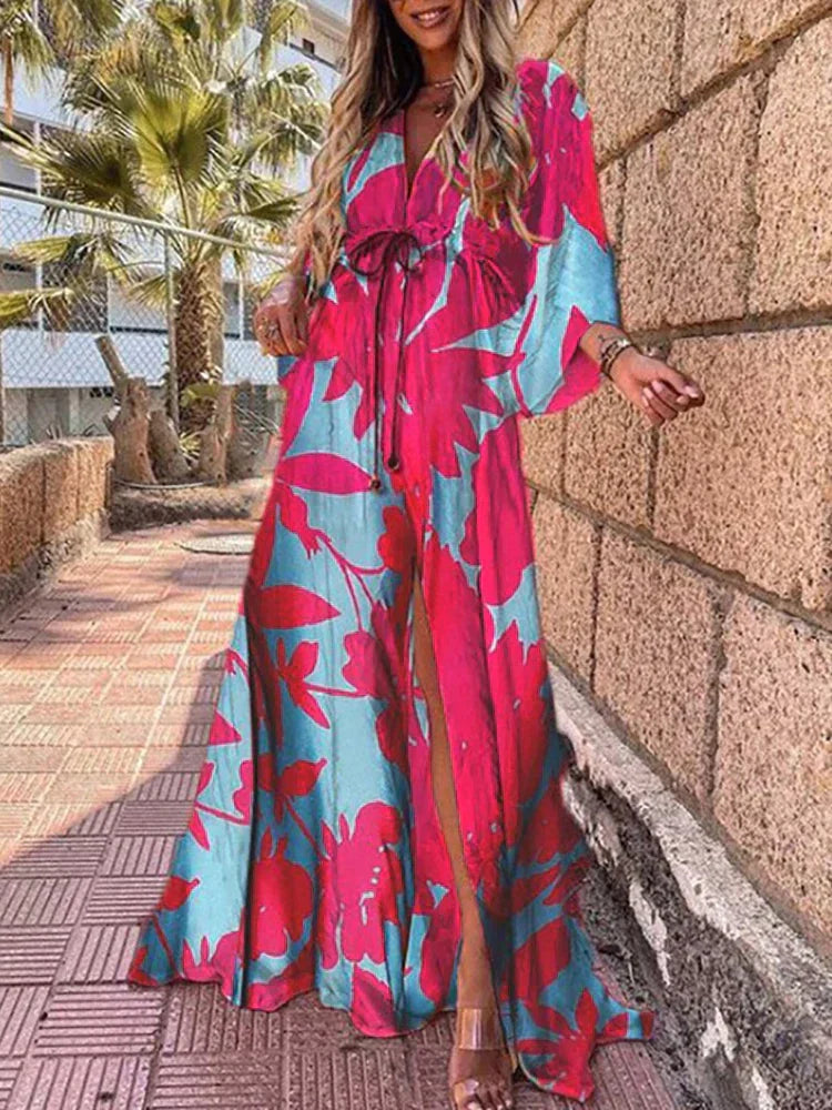 Daria - Vestito Kaftan per Vacanze da Donna
