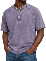Felipe - Camicia vintage con bottoni per uomo