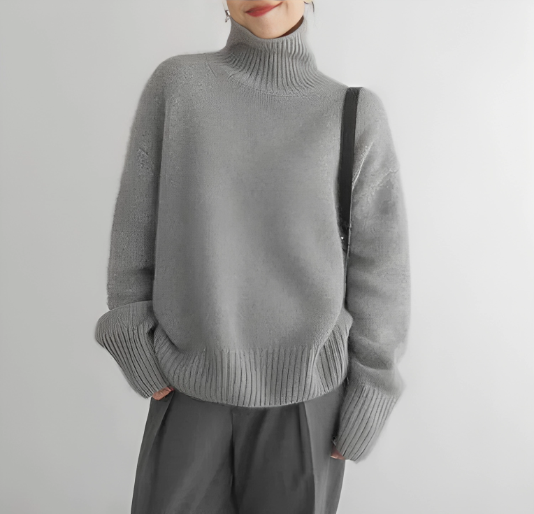 Elise | Maglione con Collo Alto da Donna