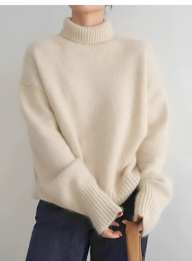 Elise | Maglione con Collo Alto da Donna