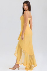 Jolene – Abito Lungo con Volantes