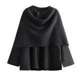 KALEIDE™ | MANTELLA ELEGANTE IN TESSUTO LEGGERO