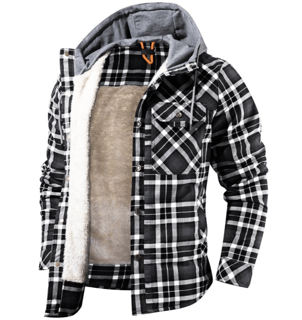 AlpenNord™ | Cappotto in flanella Woodland