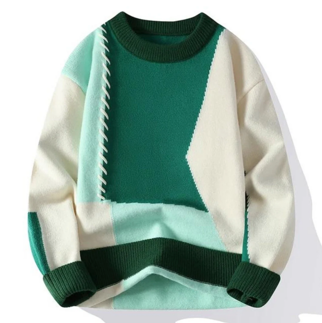 LightTap | Maglione Patchwork da Donna