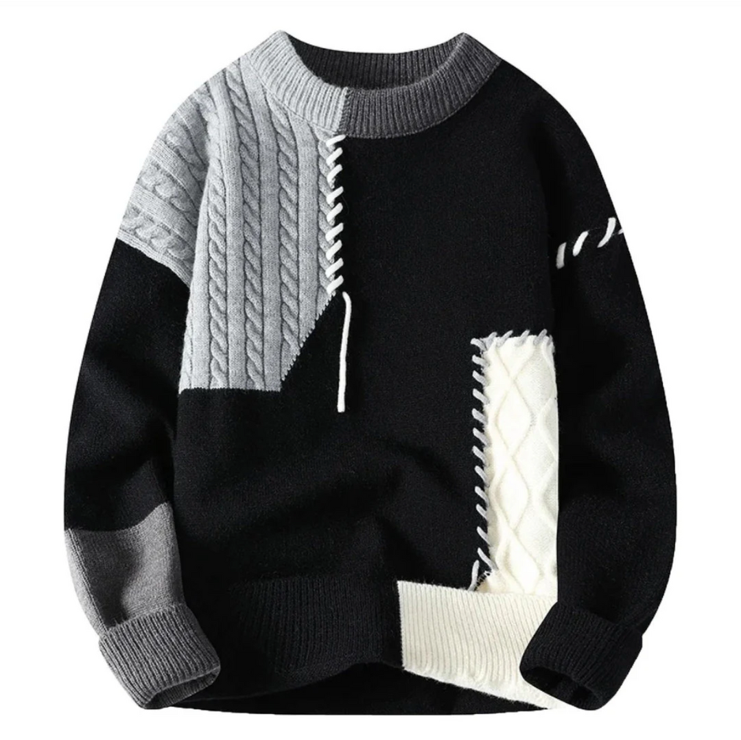 LightTap | Maglione Patchwork da Donna