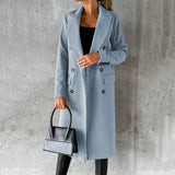 DESIREE™ | CAPPOTTO LUNGO CON DOPPIA ABBOTTONATURA