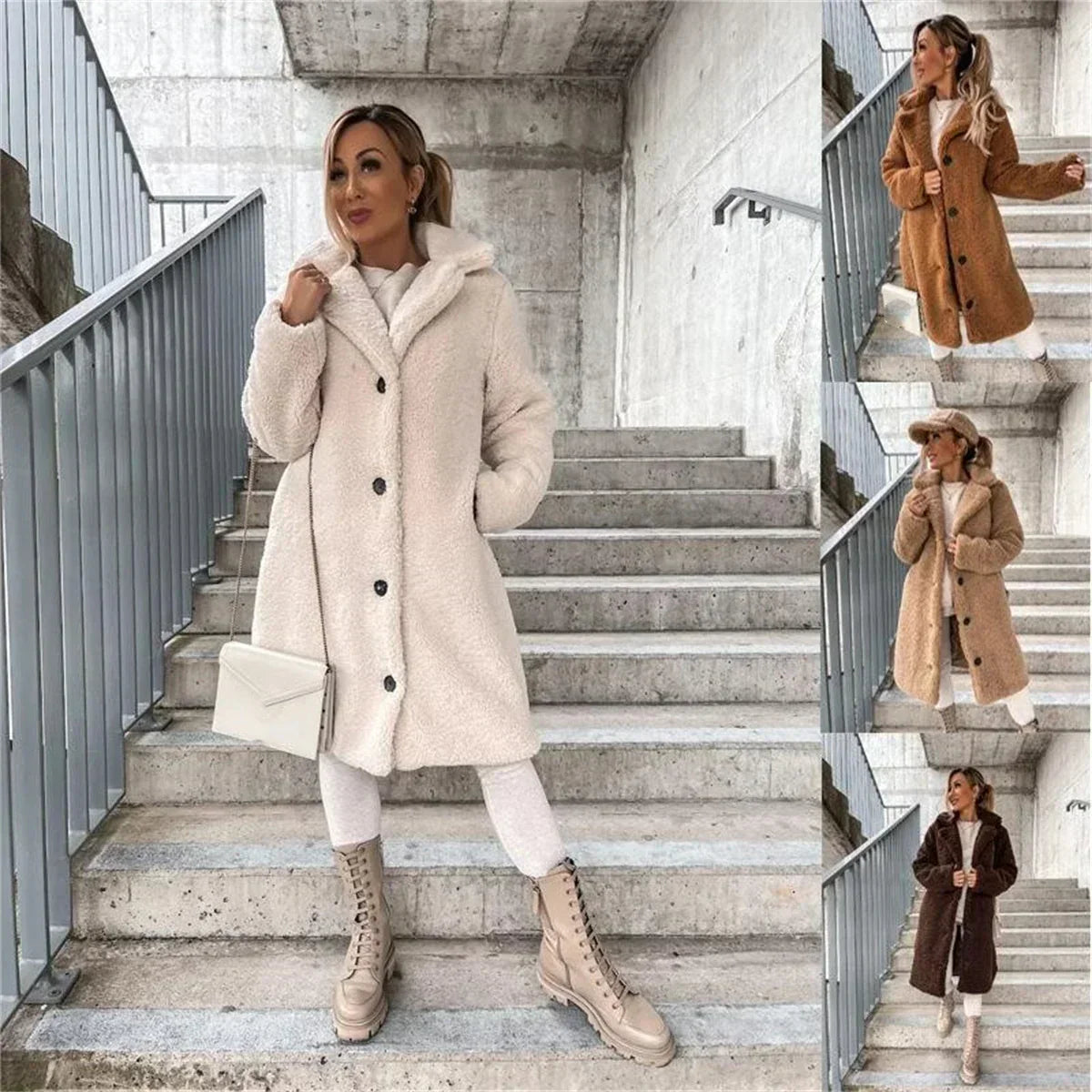 Jessica | Cappotto Teddy da Donna