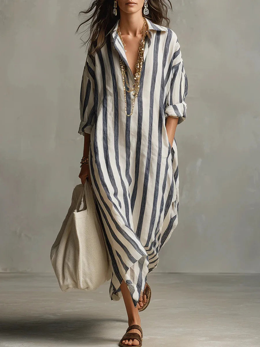 Pepa | Abito camisero lungo da donna