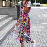 Anna™ Abito da donna con stampa floreale primavera/estate