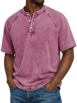 Felipe - Camicia vintage con bottoni per uomo