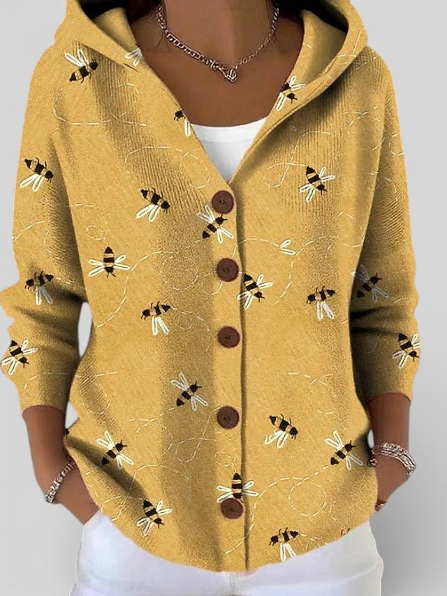 Carmen™ | Cardigan longo artístico e caldo