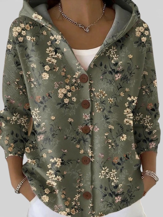 Carmen™ | Cardigan longo artístico e caldo