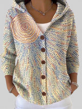 Carmen™ | Cardigan longo artístico e caldo