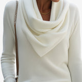 Patricia™ Pullover con Col Drapé
