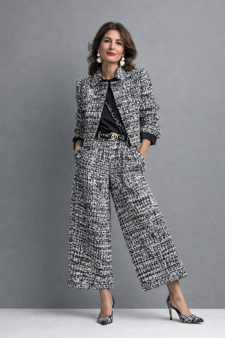 Manon | Completo elegante blusa e pantaloni per Donna