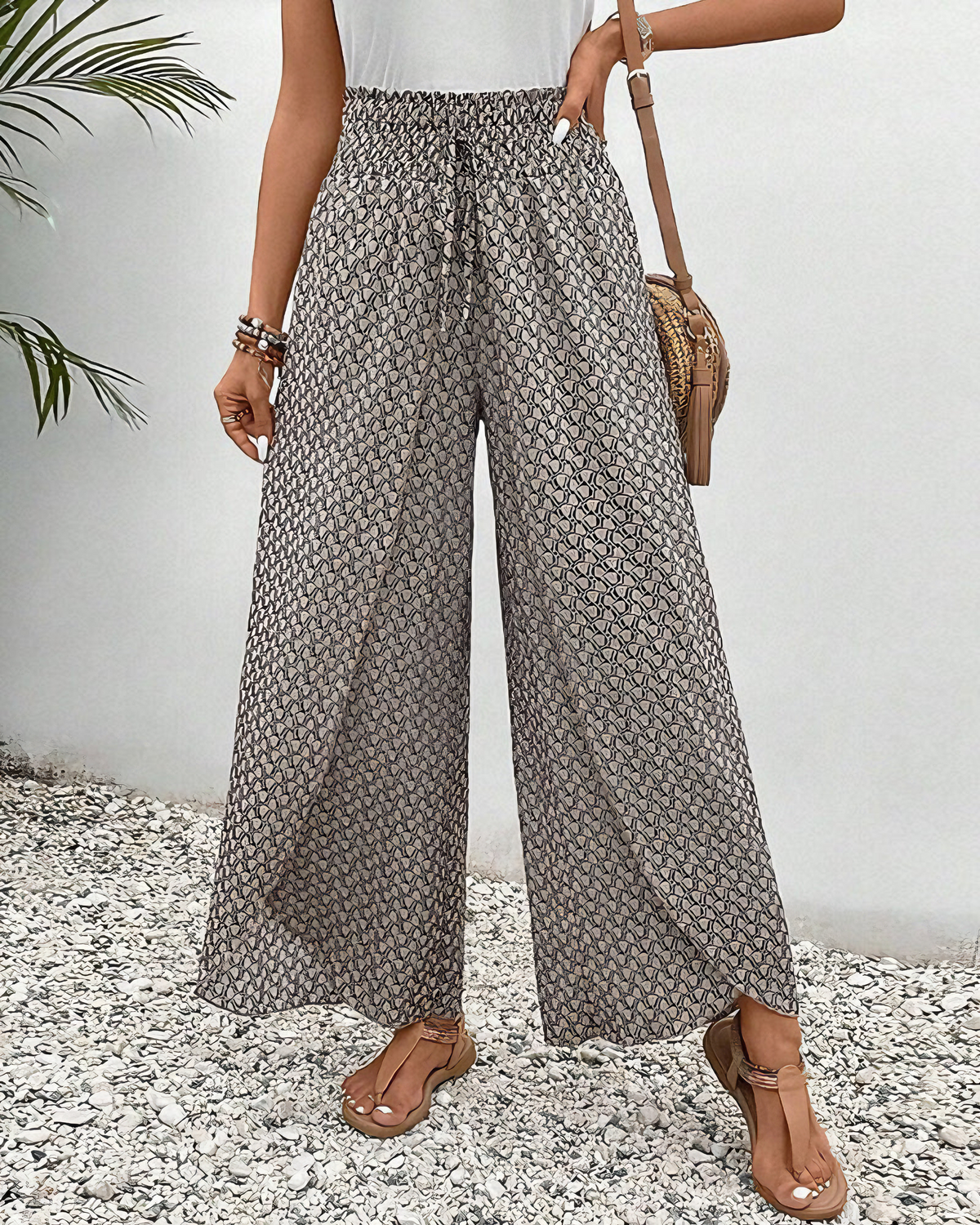 Noor | Pantaloni larghi relaxed