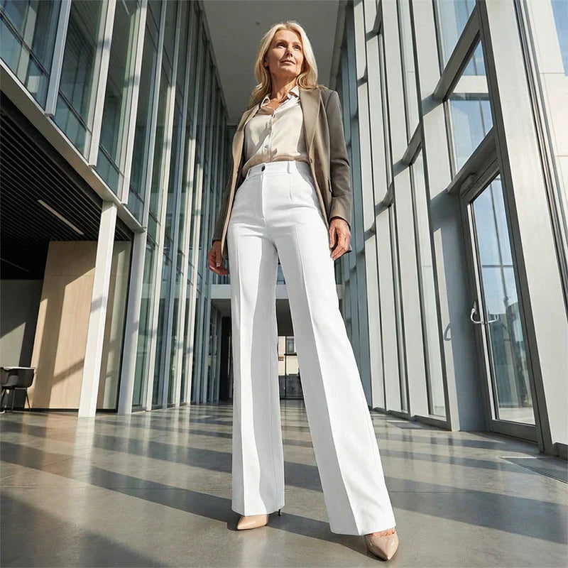 Eddi | Pantaloni eleganti a vita alta dal taglio dritto