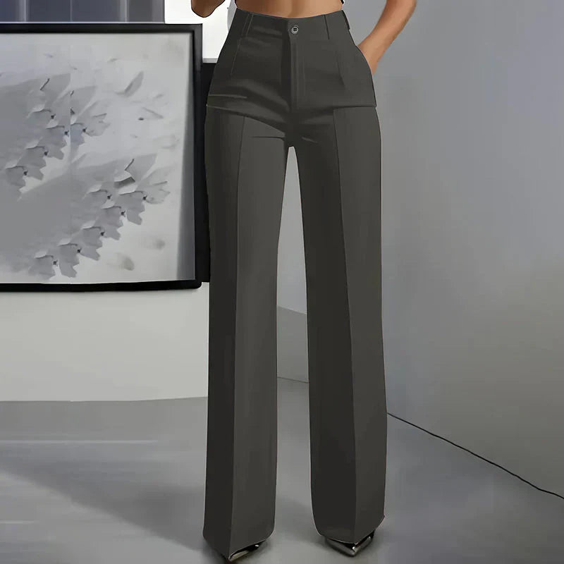 Eddi | Pantaloni eleganti a vita alta dal taglio dritto