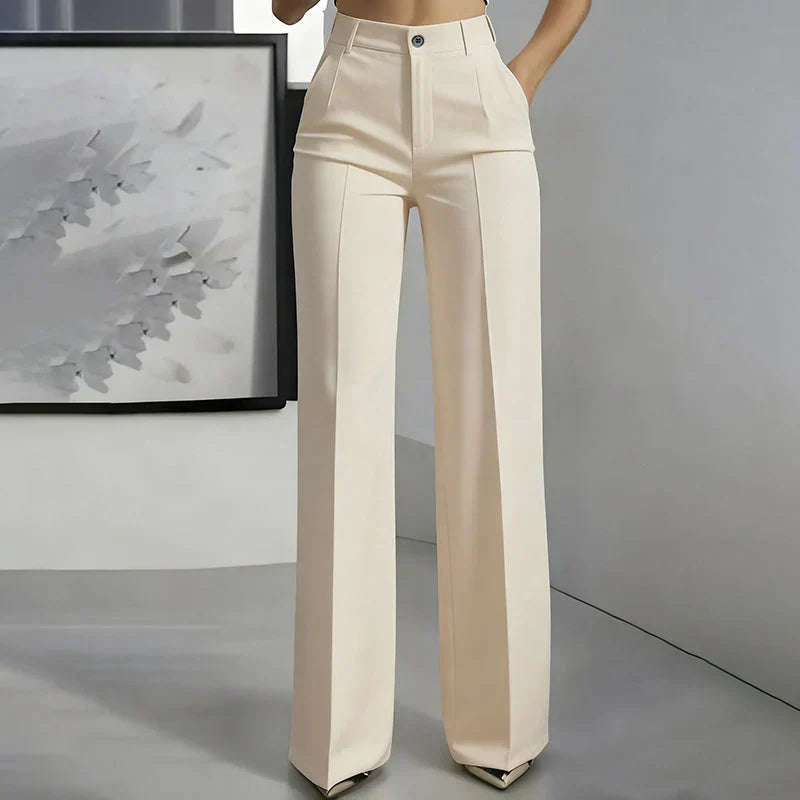 Eddi | Pantaloni eleganti a vita alta dal taglio dritto