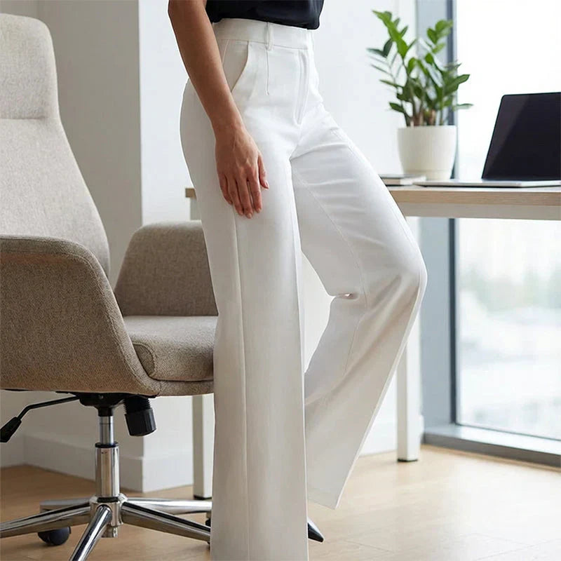 Eddi | Pantaloni eleganti a vita alta dal taglio dritto