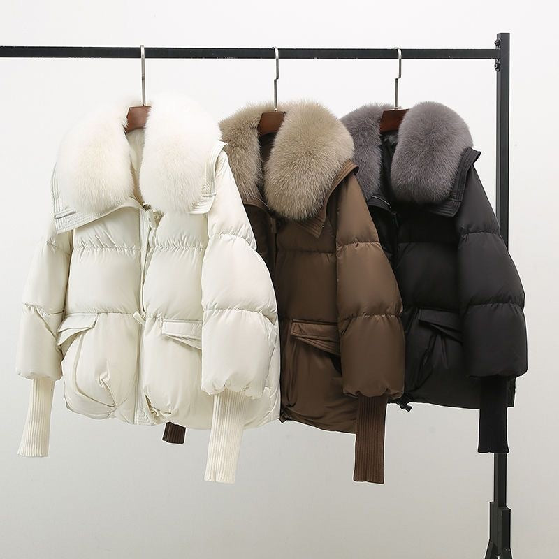 VALERIA™ | Cappotto in Piume Caldo e Glamour da Donna