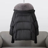 VALERIA™ | Cappotto in Piume Caldo e Glamour da Donna
