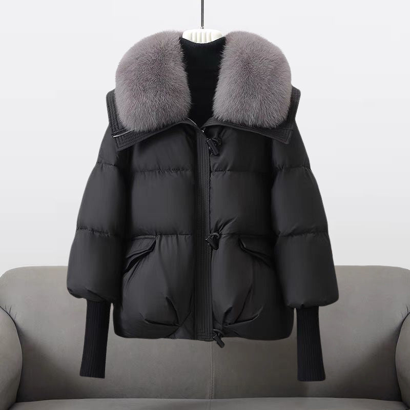 VALERIA™ | Cappotto in Piume Caldo e Glamour da Donna