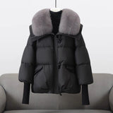 VALERIA™ | Cappotto in Piume Caldo e Glamour da Donna
