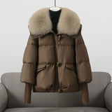 VALERIA™ | Cappotto in Piume Caldo e Glamour da Donna