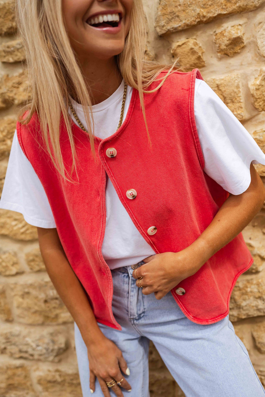 Lina™ | Il Gilet Estivo da Donna