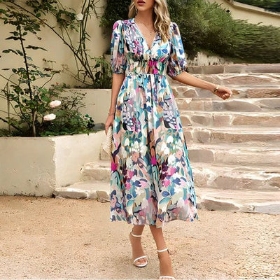 Céline｜Abito midi elegante