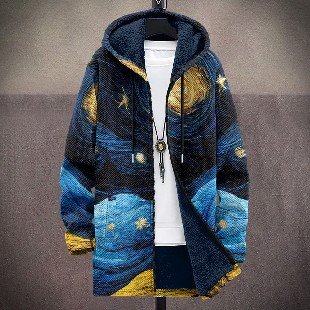 Waverley™ | Cardigan Lussuoso con Ispirazione Artistica da Donna