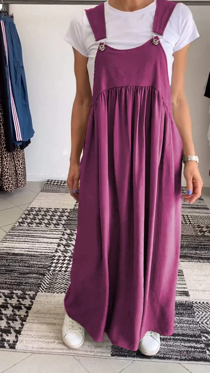 Alice | Abito Tuta Casual a Colore Solido