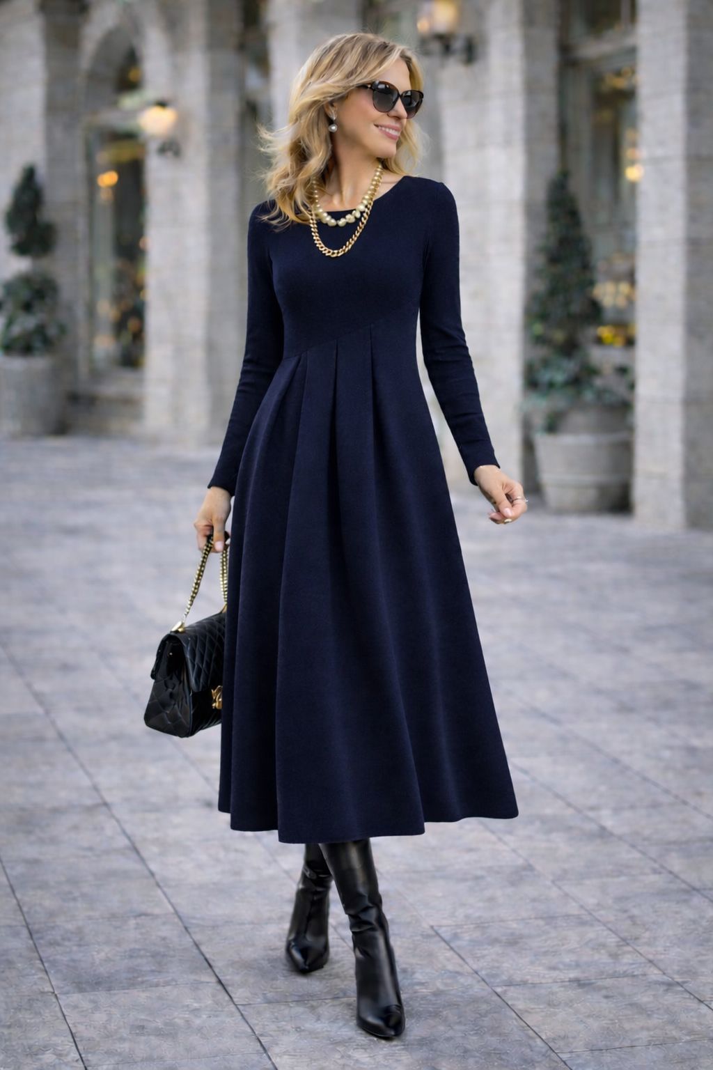 Eliara™ | Abito di Muher lungo elegante e intemporal