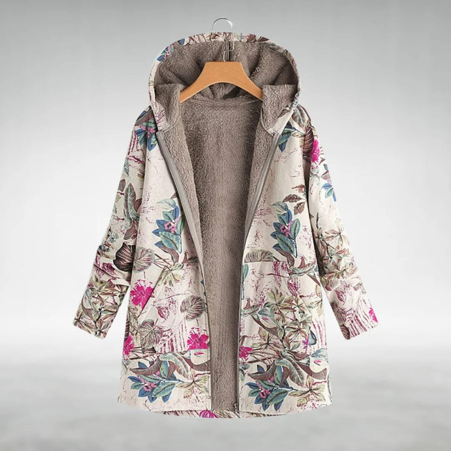 Sofia™ | Giacca in lana floreale stilosa