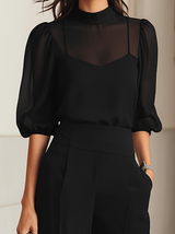 Valentina | Set Tre Pezzi Nero da Donna