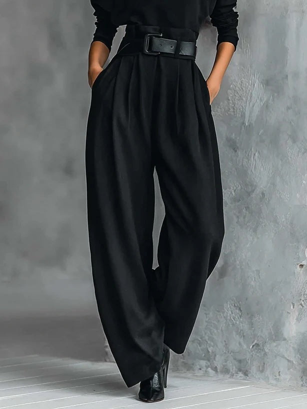 JULIET | Set Collo Alto e Pantaloni Dritti da Donna