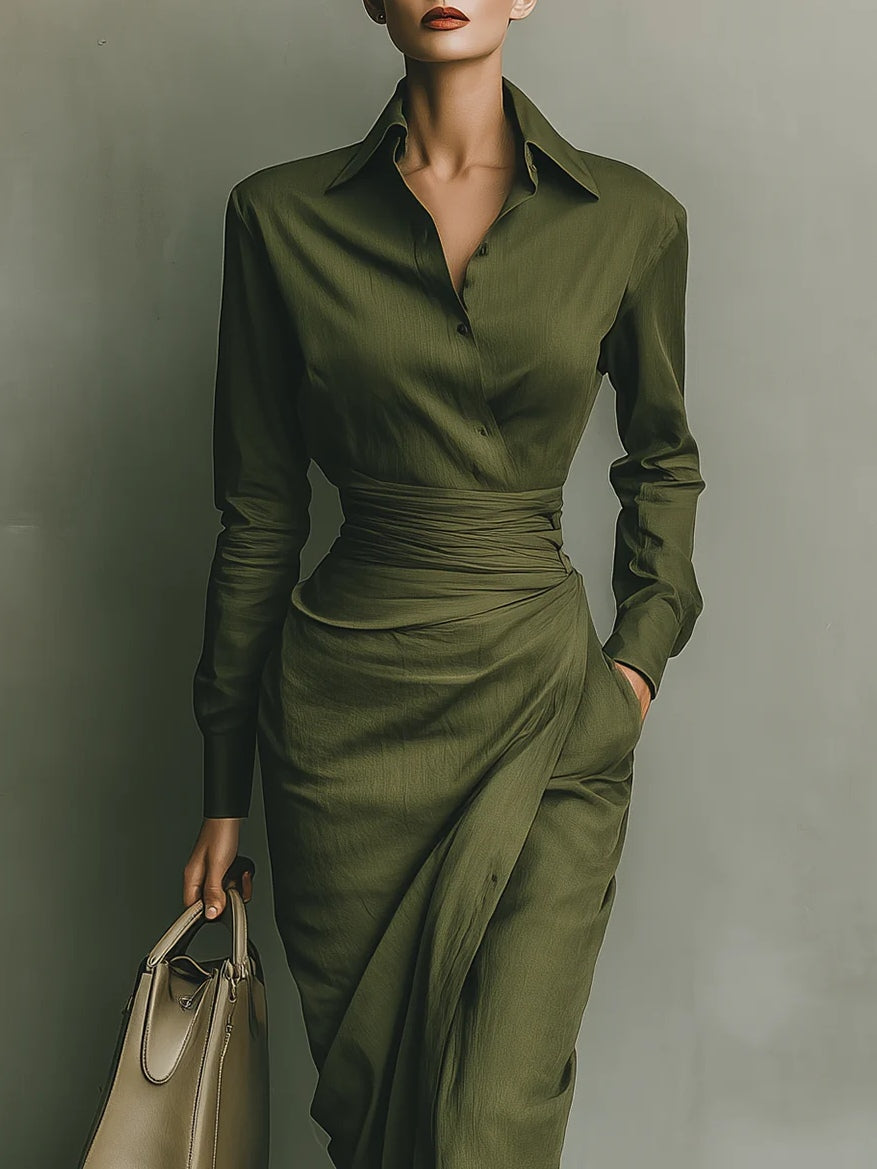 Narelle™ | Abito envolvente elegante e ajustado