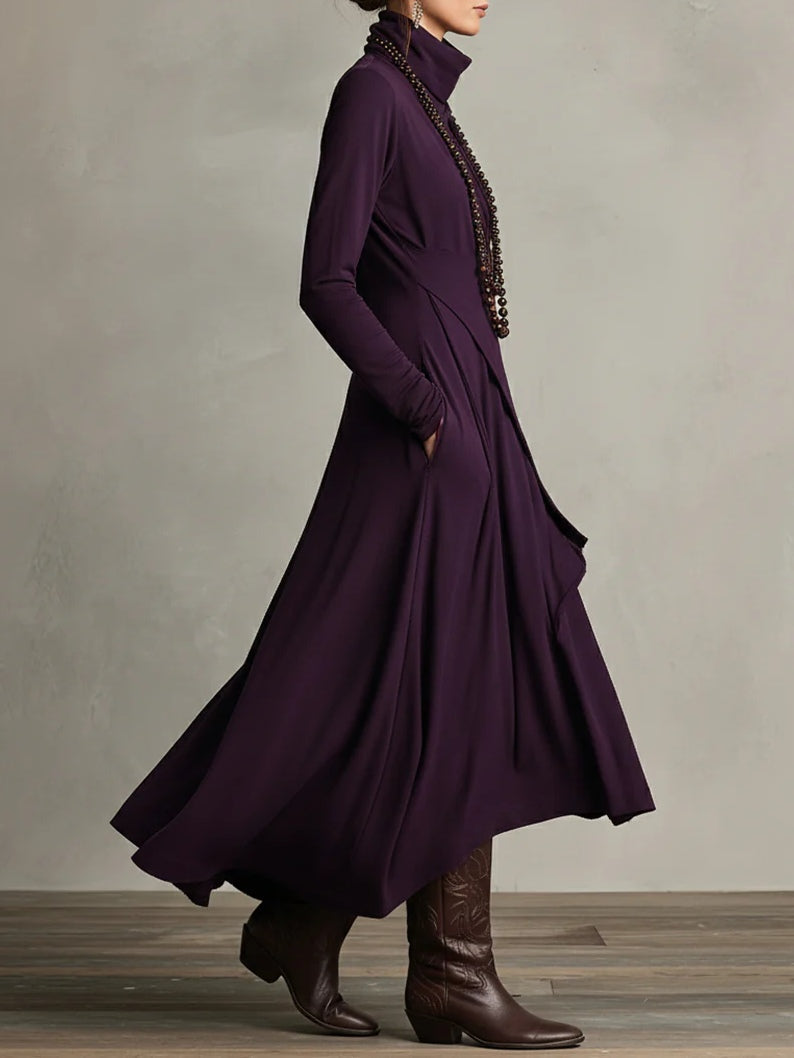 Daniela | Abito Lungo Asimmetrico Elegante da Donna