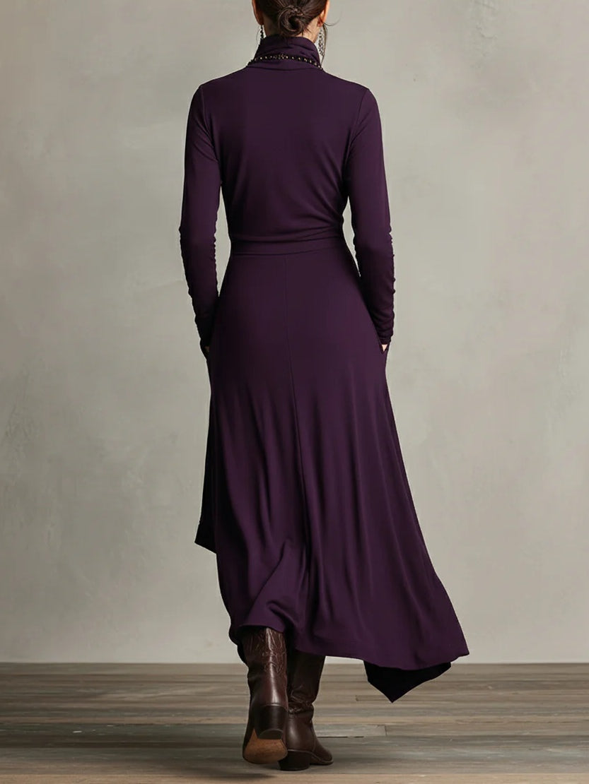 Daniela | Abito Lungo Asimmetrico Elegante da Donna