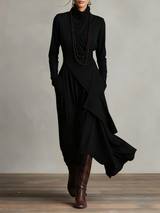 Daniela | Abito Lungo Asimmetrico Elegante da Donna