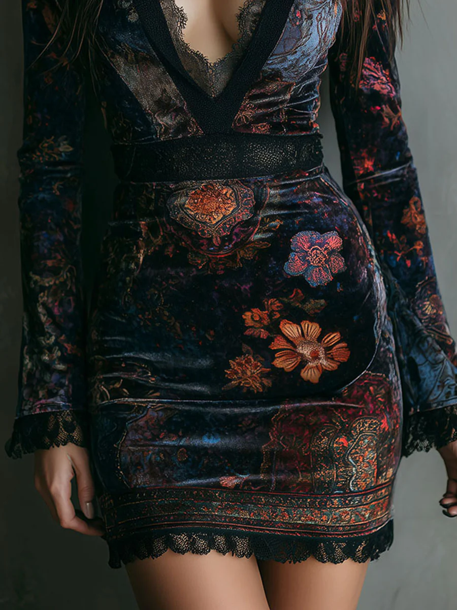 FLORANCE | Decote Pizzo & Silhueta Esculpida