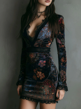 FLORANCE | Decote Pizzo & Silhueta Esculpida